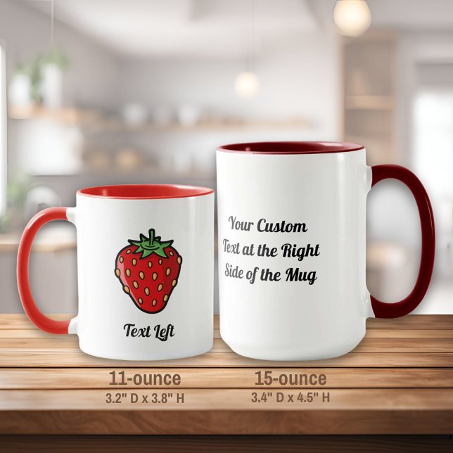 Mug Musique Icône fraise (Créateur téléchargé)