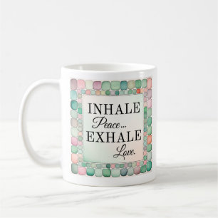 Mug Musique inspirante   Inhale Peace