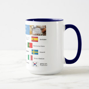 Mug Musique internationale sans gluten