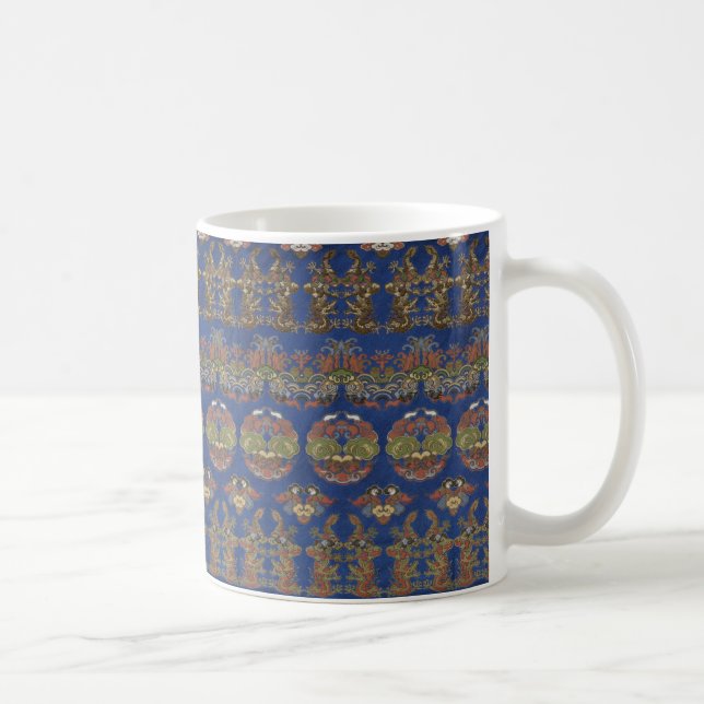 Mug Musique japonaise Motif de dragon bleu (Droite)