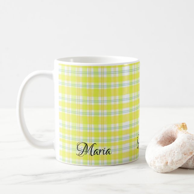 Mug Musique jaune (Avec donut)