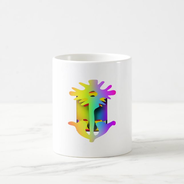 Mug Musique jaune violet (Centre)