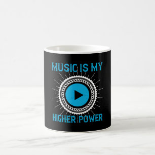 Mug Musique - La musique est mon pouvoir supérieur