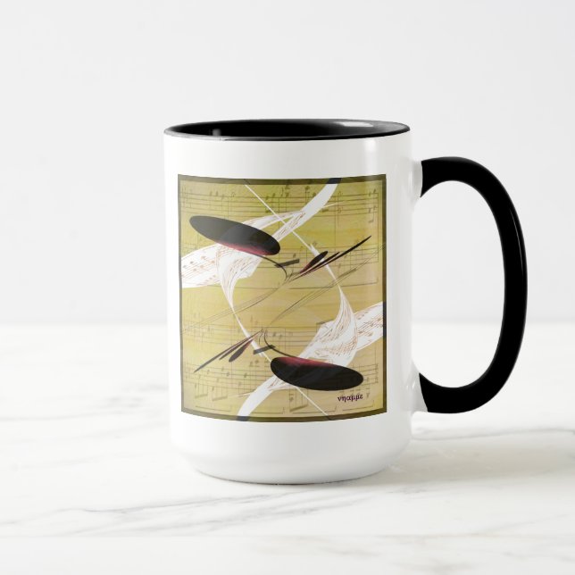 Mug Musique le prenant au maximum ! (Droite)