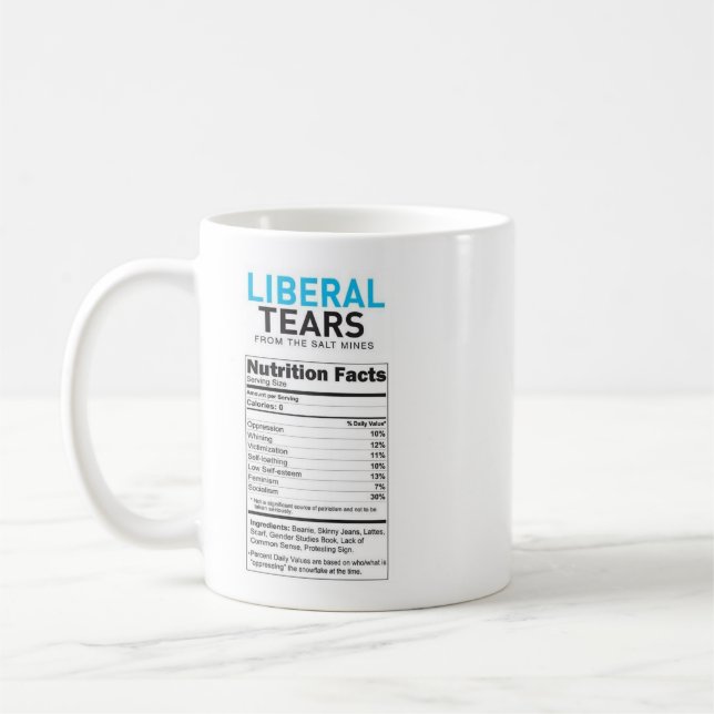 Mug Musique libérale des larmes (Gauche)