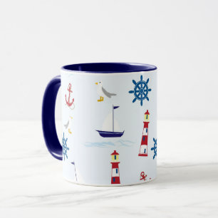 Mug Musique marine