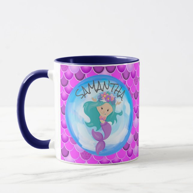 Mug Musique mauve (Gauche)