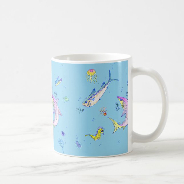 Mug Musique mondiale sous-marine (Droite)