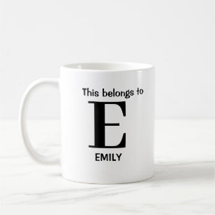 Mug Musique monographique personnalisée