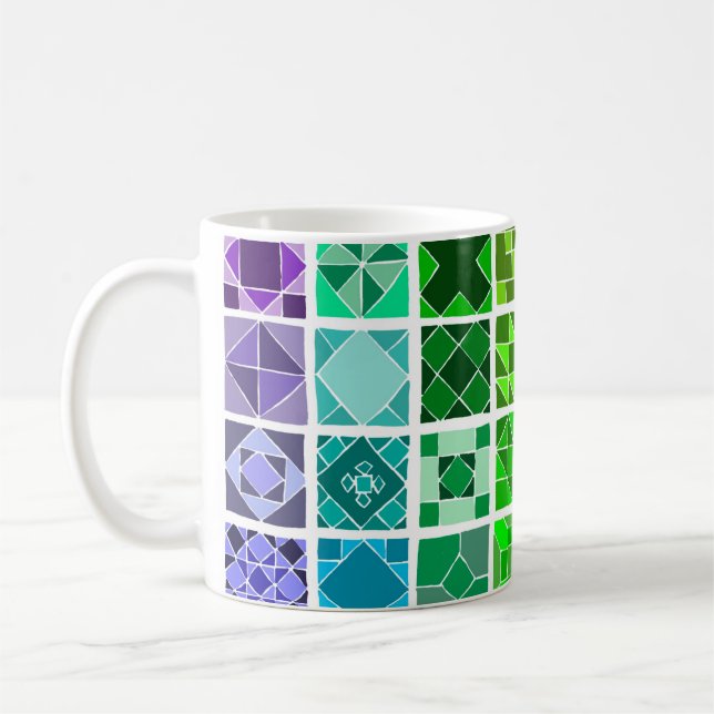 Mug Musique motif arc-en-ciel (Gauche)