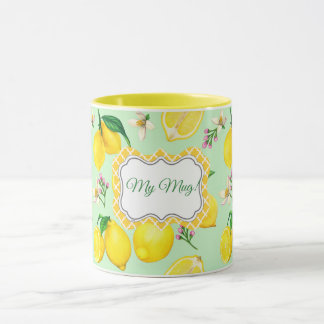 Mug Musique Motif Citrus