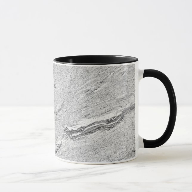 Mug Musique Motif en pierre de marbre (Droite)