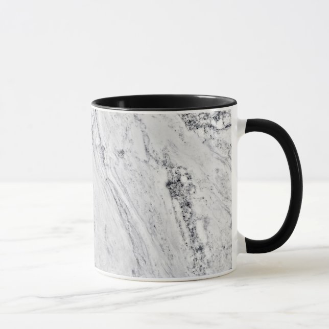 Mug Musique Motif en pierre de marbre (Droite)