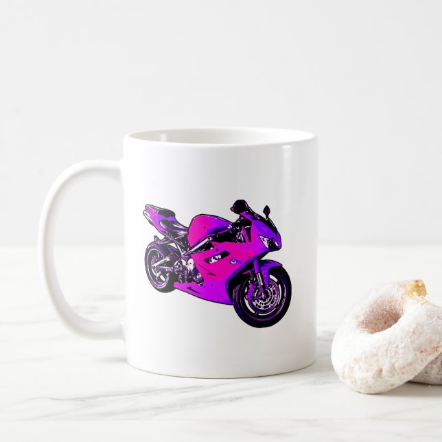 Mug Musique moto (Avec donut)