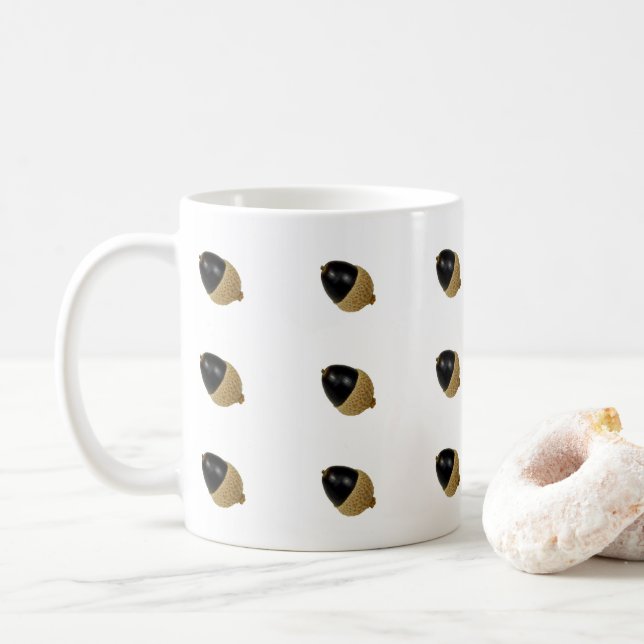 Mug Musique noire Acorn (Avec donut)