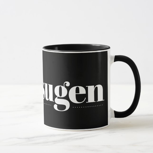 Mug Musique noire Kaffesugen (Droite)