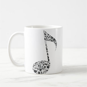 Mug Musique note musicale pour chanteur