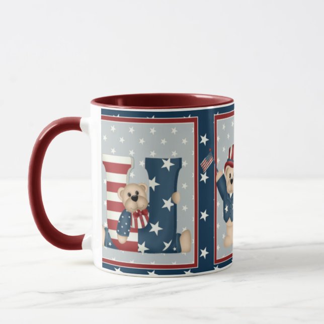 Mug Musique Nounours des Etats-Unis (Gauche)