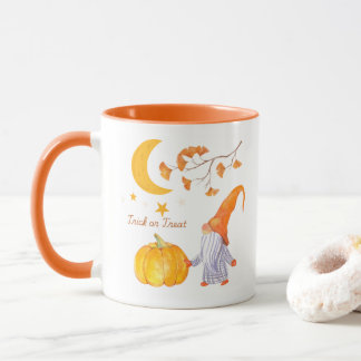 Mug Musique orange Citrouille d'Halloween