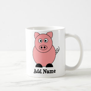 Mug Musique personnalisée de porc