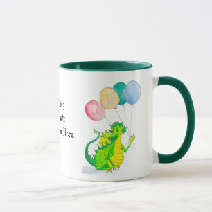 Mug Musique personnalisée Dragon