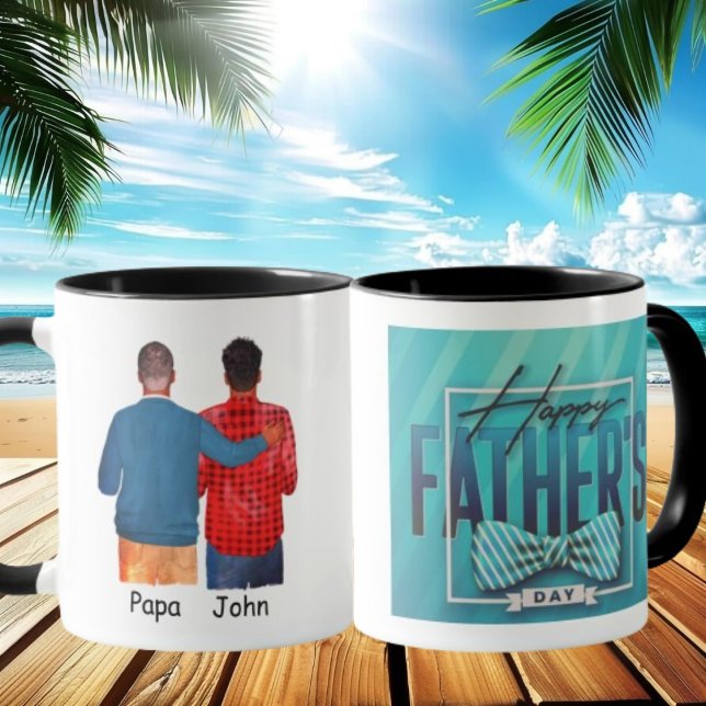 Mug Musique Personnalisée Pour Père | Cadeau personnal (Créateur téléchargé)