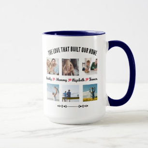 Mug Musique photo de famille personnalisée 6