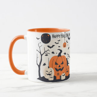 Mug Musique primitive d'Halloween