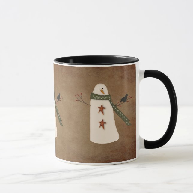 Mug Musique primitive Snowman (Droite)