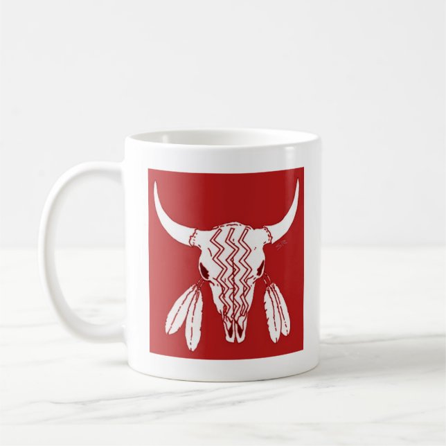 Mug Musique Red Ghost Dance Buffalo (Gauche)