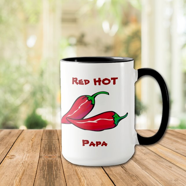 Mug Musique Red Hot Papa (Créateur téléchargé)