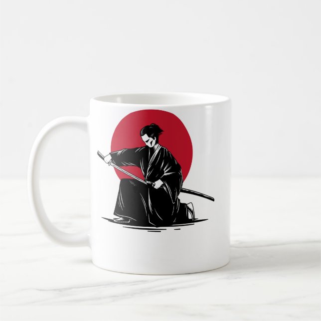 Mug Musique Rétro Manga Samurai Anime Champloo Cute Gr (Gauche)