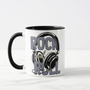 Mug Musique Rétro Rock And Roll