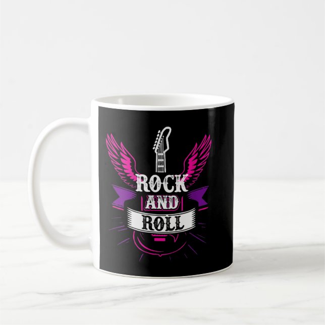 Mug Musique Rock And Roll Guitare 1 (Gauche)