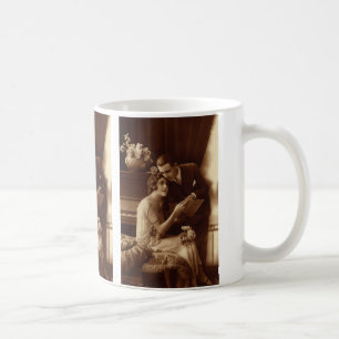 Mug Musique Romantique Vintage, Amoureux d'Amour et de