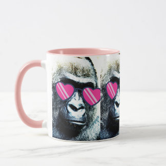Mug Musique rose de Gorilla