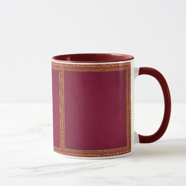 Mug Musique rouge antique (Droite)