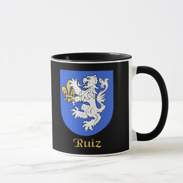 Mug Musique Ruiz Family Shield (Droite)