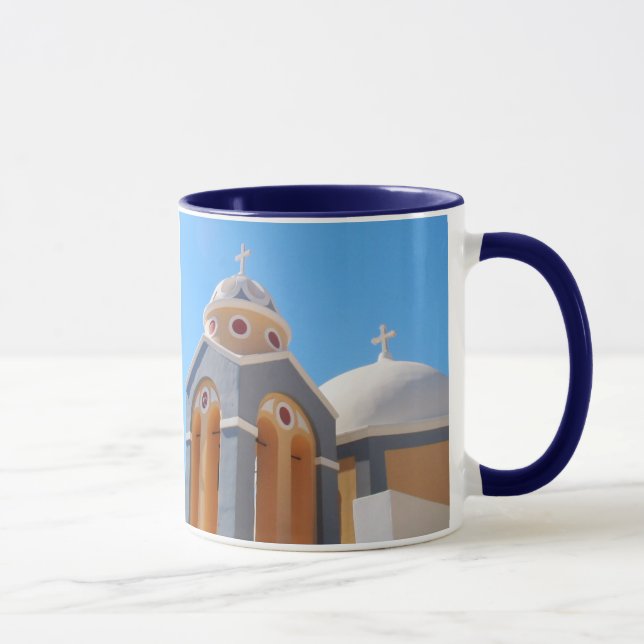 Mug Musique Santorini sur l'île de Grèce (Droite)