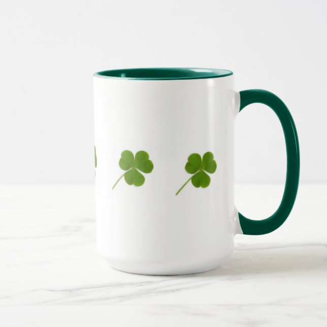 Mug Musique Shamrock verte (Droite)