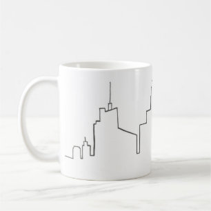 Mug Musique Skyline de la ville de Buffalo