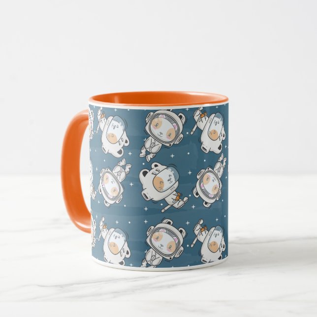 Mug Musique Space Cats (Devant gauche)
