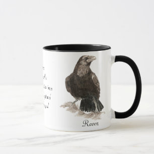 Mug Musique Totem Animal Raven