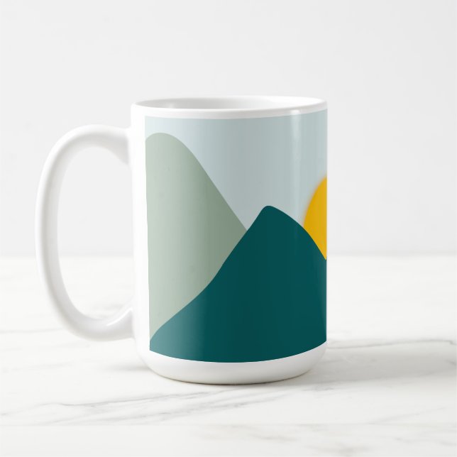 Mug Musique turquoise de Boho Mountain (Gauche)