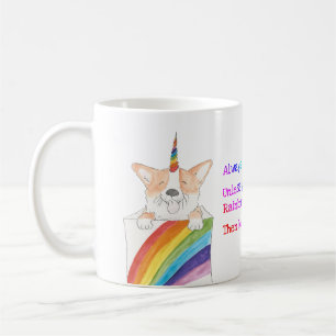 Mug Musique unicorgi arc-en-ciel