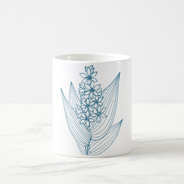 Mug Musique verte à faux Hellebore (Centre)
