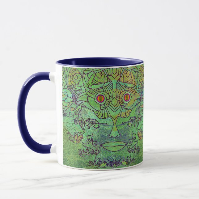 Mug Musique verte aux esprits (Gauche)