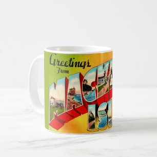 Mug Musique vintage de l'île Mackinac