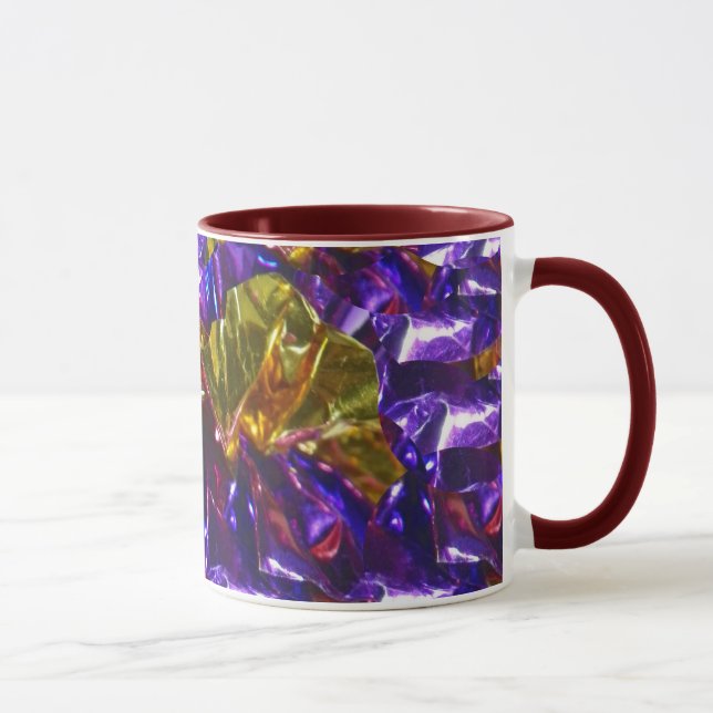 Mug Musique violette dorée (Droite)