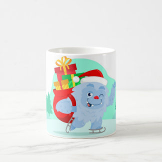 Mug Musique Yeti de Noël